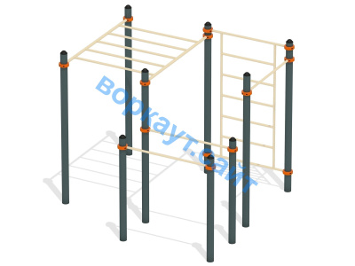 Спортивный комплекс воркаут ВС-48 в Уфе