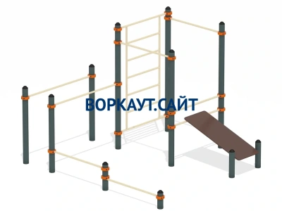 Спортивный комплекс воркаут ВС-43 в Уфе