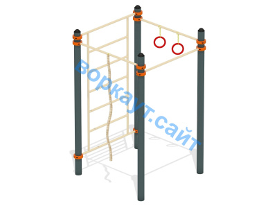 Воркаут комплекс ВC-18 в Уфе Воркаут комплекс ВC-18 в Уфе