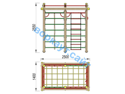 Детский спортивный комплекс ДСК 3108 в Уфе