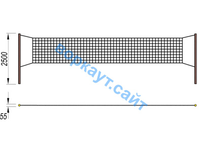 Волейбольные стойки СИО 3515 в Уфе