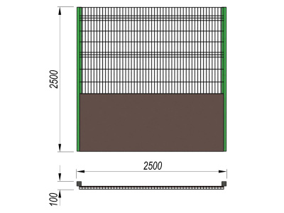 Ограждение хоккейной коробки МАФ 5202 в Уфе