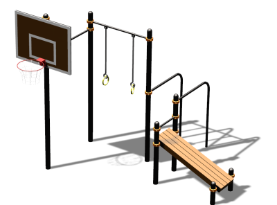 Спортивный комплекс воркаут ВС-143 в Уфе