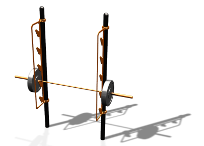 Спортивный комплекс воркаут ВС-84 в Уфе