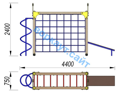 Детский спортивный комплекс Юниор ДСК 3105 в Уфе