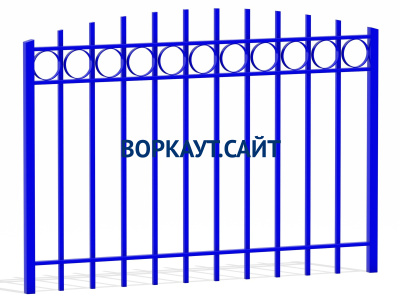 Ограждение спортивной площадки МАФ 5005 в Уфе