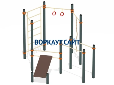 Спортивный комплекс воркаут ВС-49 в Уфе