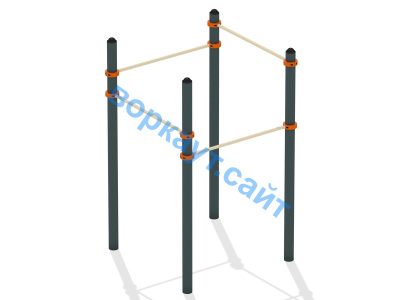 Турник четырехуровневый ВС-11 в Уфе