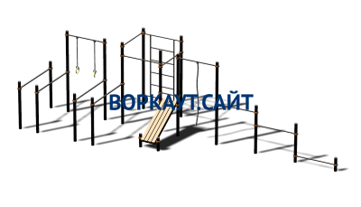 Спортивный комплекс воркаут ВС-83 в Уфе