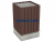 Урна деревянная квадратная с бетонным основанием МАФ 1633 в Уфе